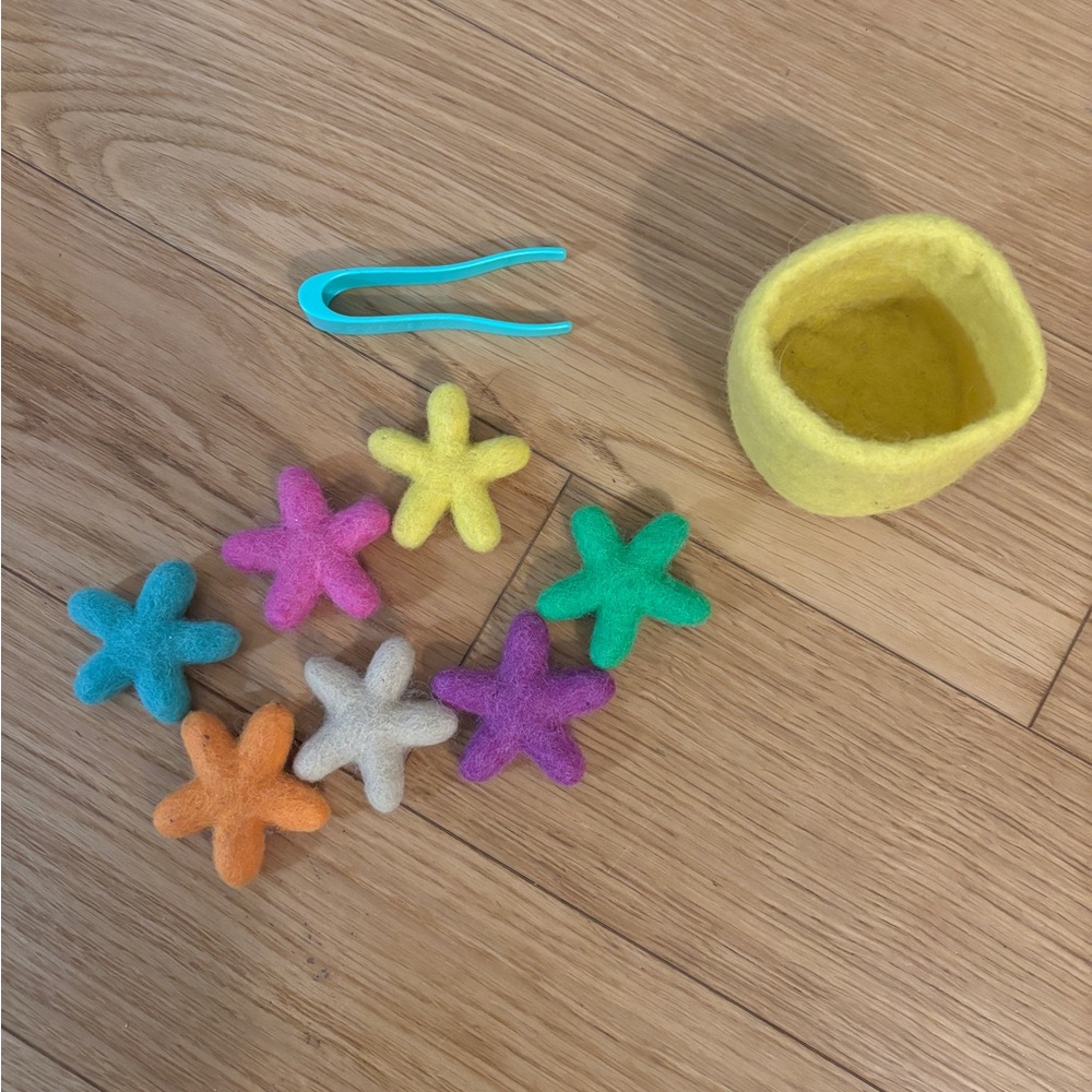 Transfer Tweezers & Felt Stars